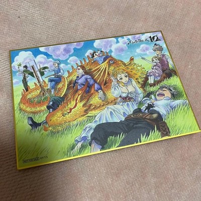 Black Clover Exhibition Shikishi Benefit