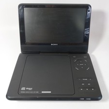 Sony Model DVP-FX980 Black Portable CD/DVD Player With Screen Untested No Cable