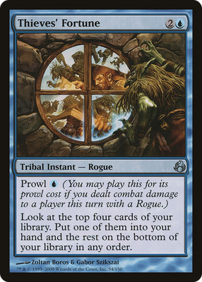 Thieves' Fortune (54) Morningtide MTG Magic the Gathering NM