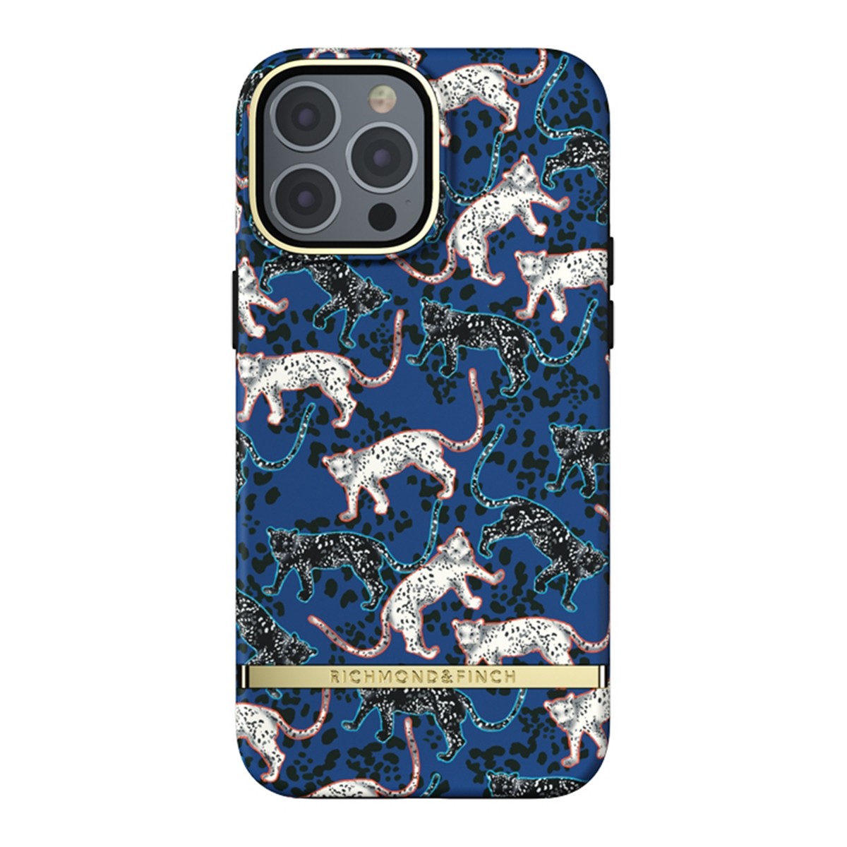 Coque iPhone 13 Pro Max Léopard multicolore pour éviter microbes et rayures
