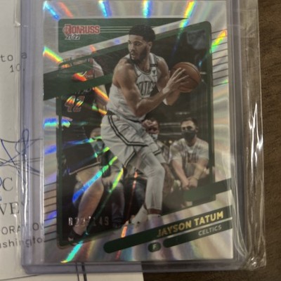 2021-22 Panini Donruss Jayson Tatum #60 Holo Laser /149
