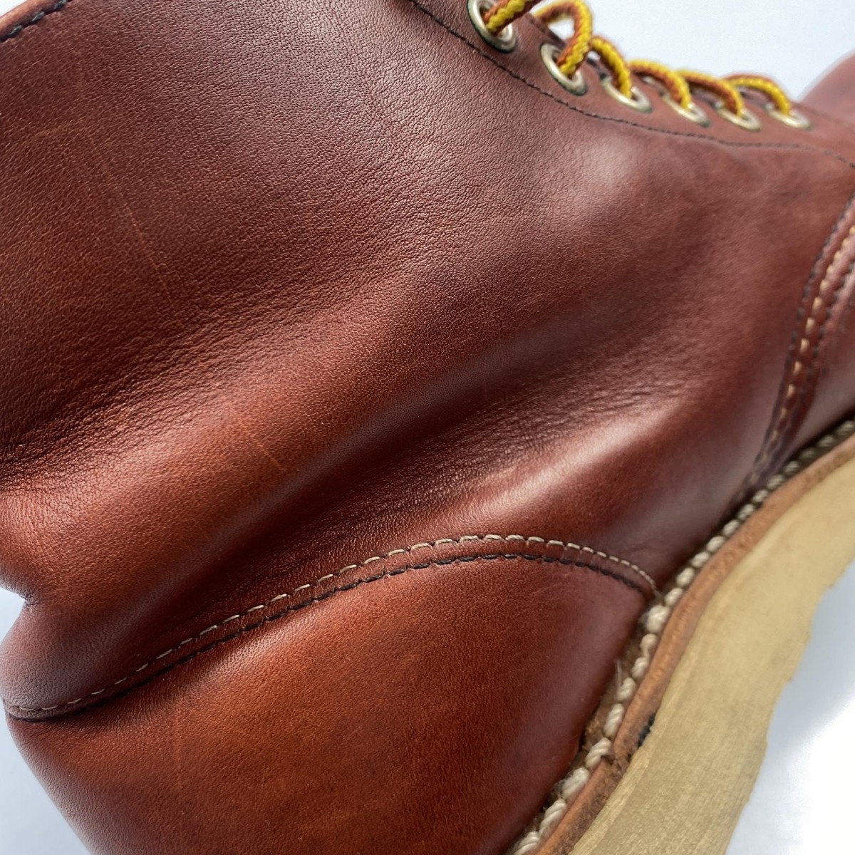 RedWing Boots Round Toe Boots Leather 9105 Brown Size 8D | eBay