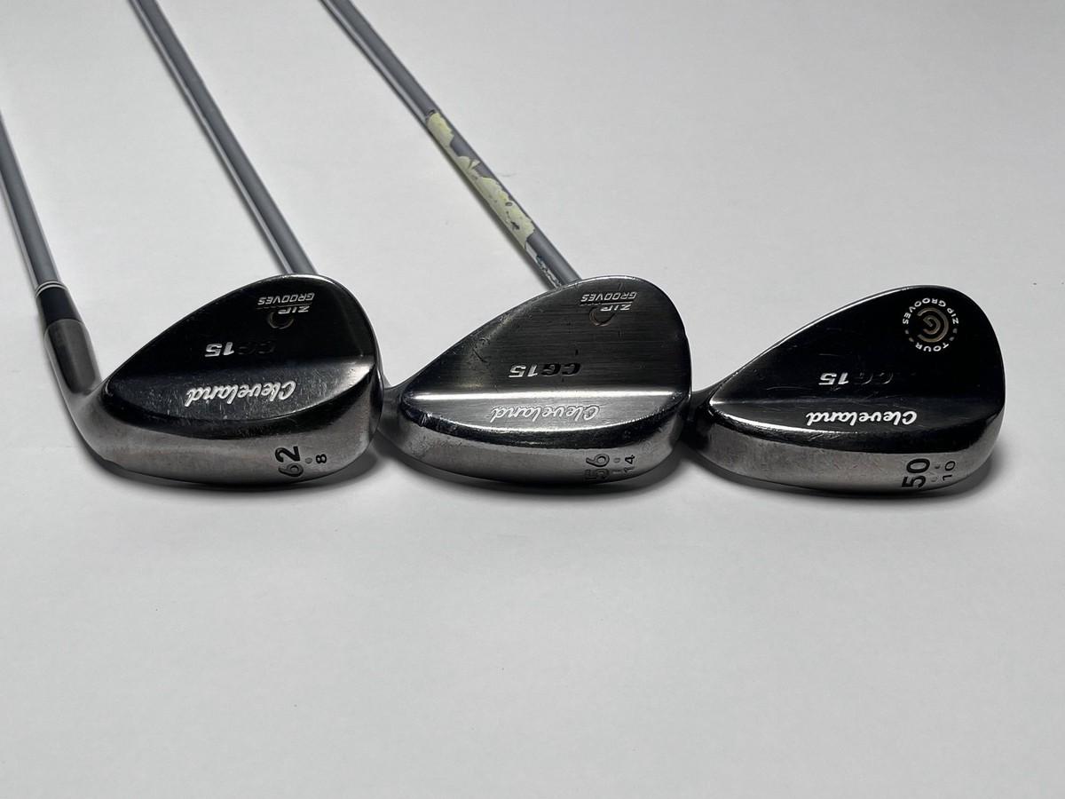 Cleveland CG15 Black Pearl Wedge Set 50* 10 | 56* 14 | 62* 8
