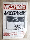 Westboro Speedway Program  1972 Stock Cars & MIDGETS == In Box 47