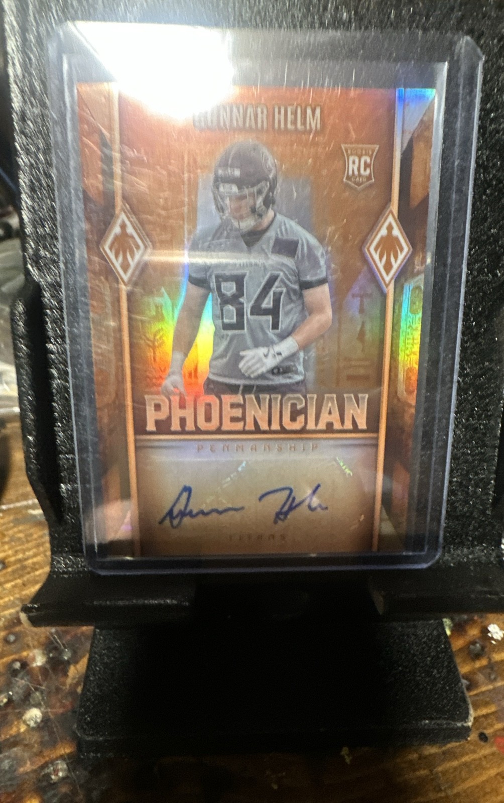 2025 Panini Phoenix - Phoenician Penmanship Gunnar Helm #PHP-GHM Hyper /199 