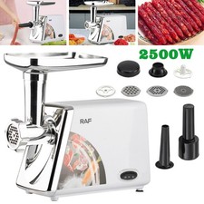 2500W Electric Meat Grinder Mincer Sausage Maker Filler Home Mincing Machine