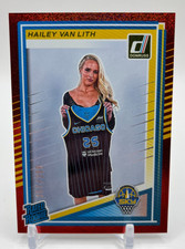 2025 Panini Donruss WNBA Haily Von Lith #88 Red Shimmer /399 (RC)