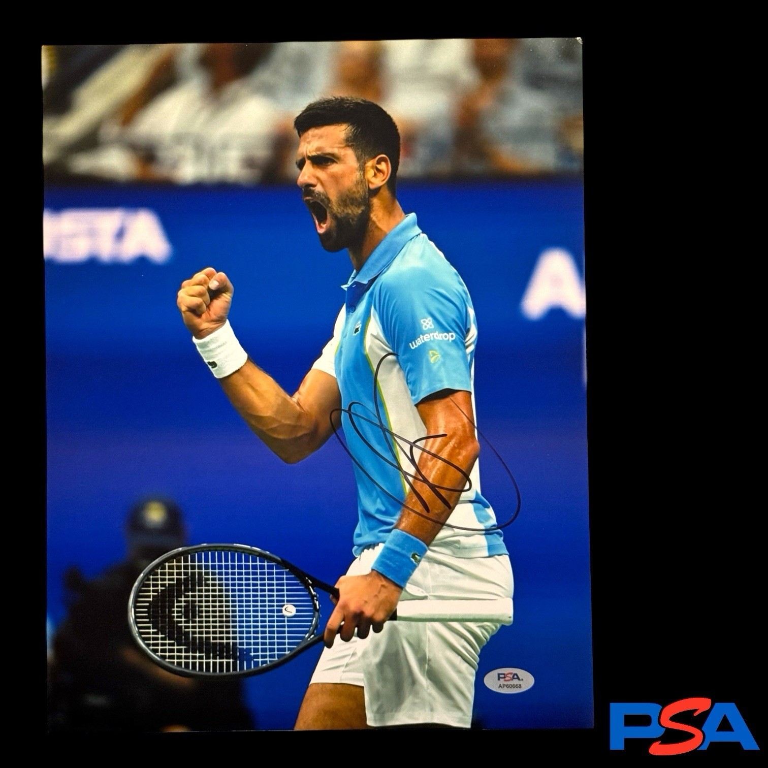 Novak Djokovic Signed 11x14 Photo PSA/DNA COA Autograph Tennis GOAT 24x Champion