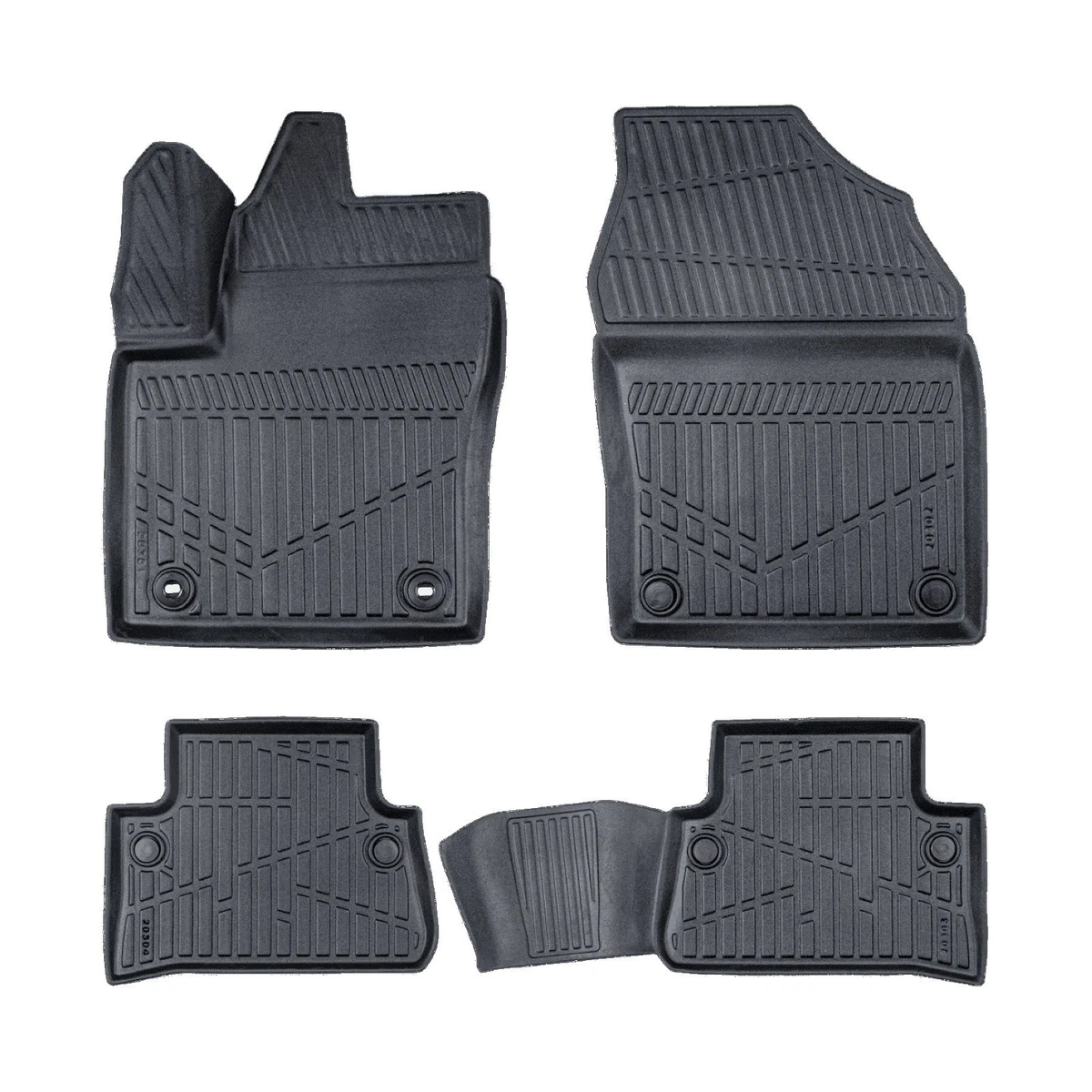 Tappetino Auto SOLO LATO GUIDA 1pz compatibile con Toyota Corolla Verso - 5 posti 2004-2009 | 1 tappeto su misura in moquette