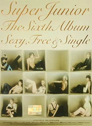 Super Junior Vol 6 -., Free & Single Type B Korean Version Foto 2 de 2