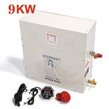 9KW Steam Generator SPA Shower With Digital Control Sauna Bath Steamer for Home
