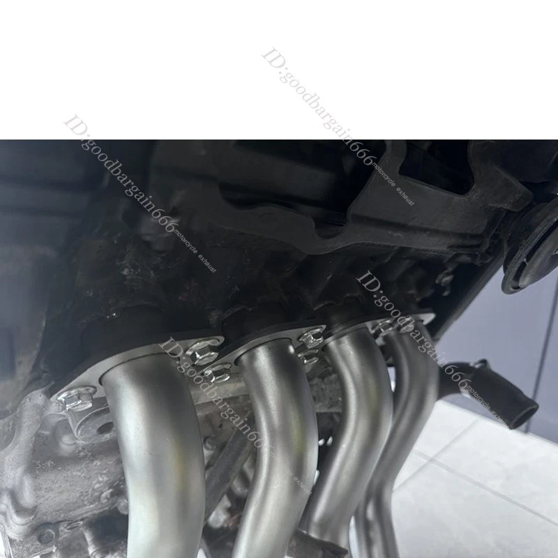 Tubo de enlace de cabezal sistema de escape deslizable para Suzuki GSXR600 GSXR750 2011-2025 Foto 4 de 4