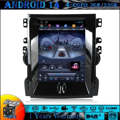 9,7'' Android 14 Head Unit Radio GPS SATNav DAB Carplay für Chevrolet Malibu 12-15