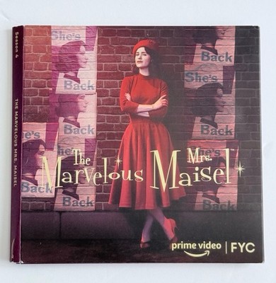 THE MARVELOUS MRS. MAISEL 3 DVD Set Promo Screener Complete Season 4 FYC
