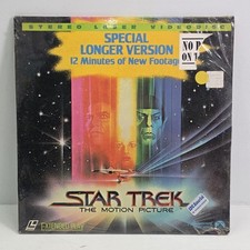 Star Trek I: The Motion Picture 1979  NTSC/P S/ANA/Longer/Uncut Laserdisc NOS