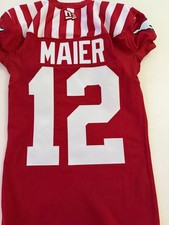 2024 Calgary Stampeders Jake Maier #12 ROOTIN CFL Team Issued Game used Jersey