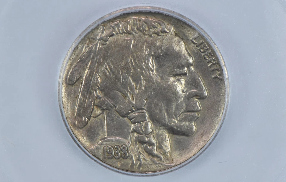 1938-D Indian Head Buffalo Nickel MS64 ICG *9066 - Image 3 of 4