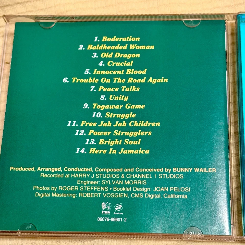 Bunny Wailer Crucial Roots Classics CD 2003 RS Records - Bild 4 von 4