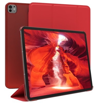 Smart Cover für Apple iPad Pro 13 Hülle Smartcase Sleep / Wake Funktion Rot