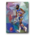 Earl Monroe #3 Art Card Limited 39/50 Edward Vela Signed (New York Knicks)