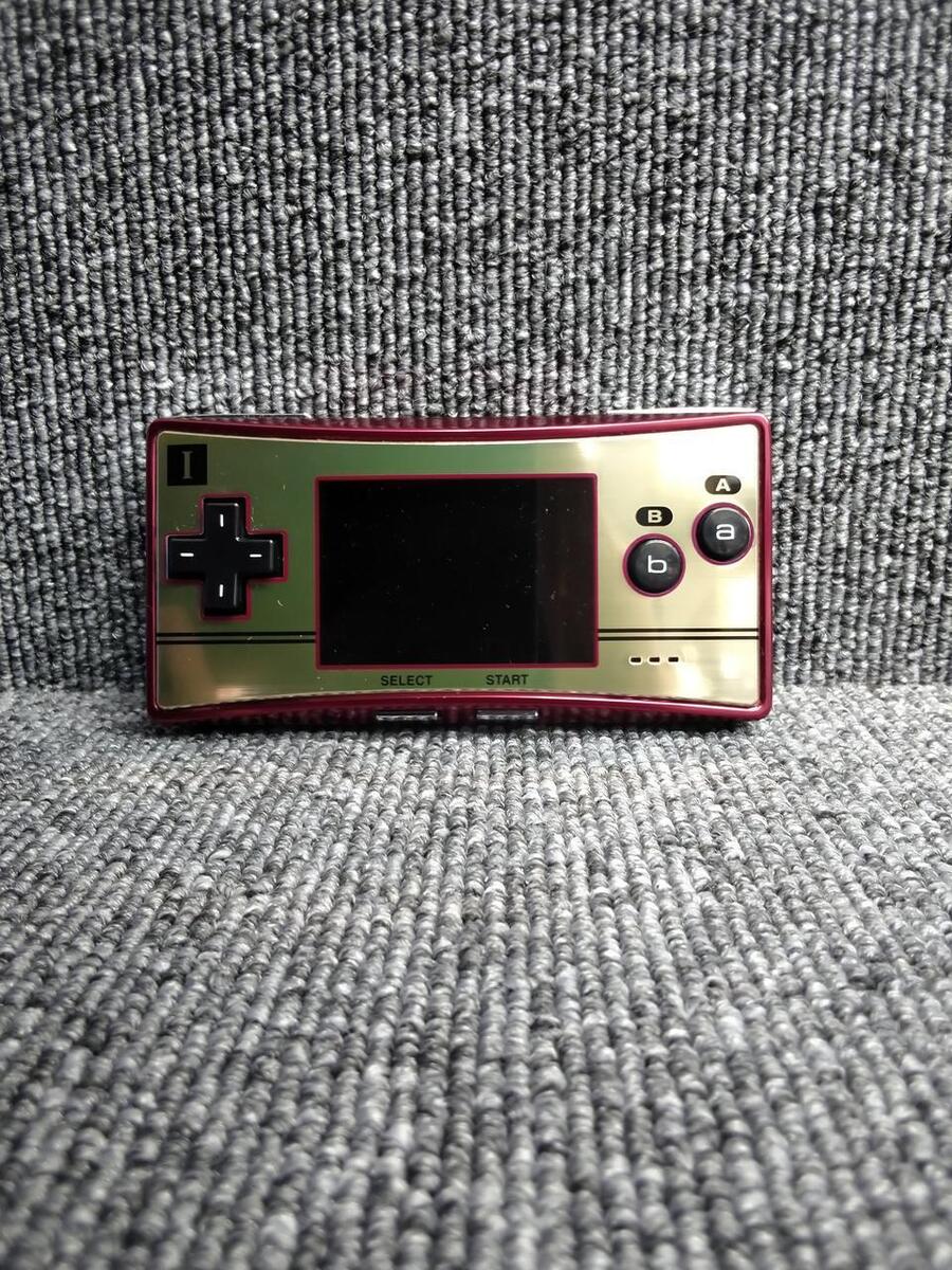 Rare Nintendo Game Boy Micro OXY-S-GA NES version Used in Japan