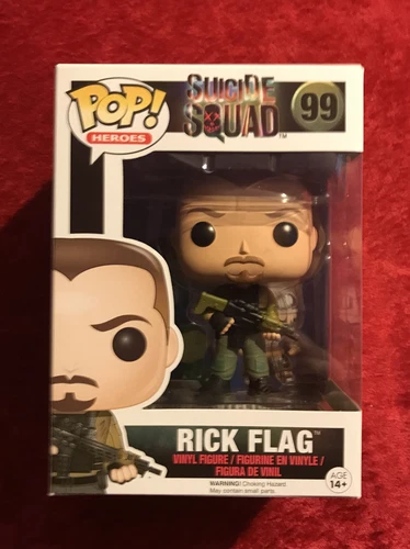 Funko Pop Suicide Squad Rick Flag #99! New!