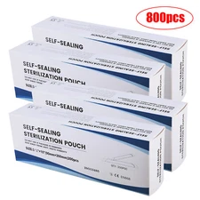 US 3.5" X 10" Self Sterilization Pouches Autoclave Pouch, Sterilizer Bags Dental