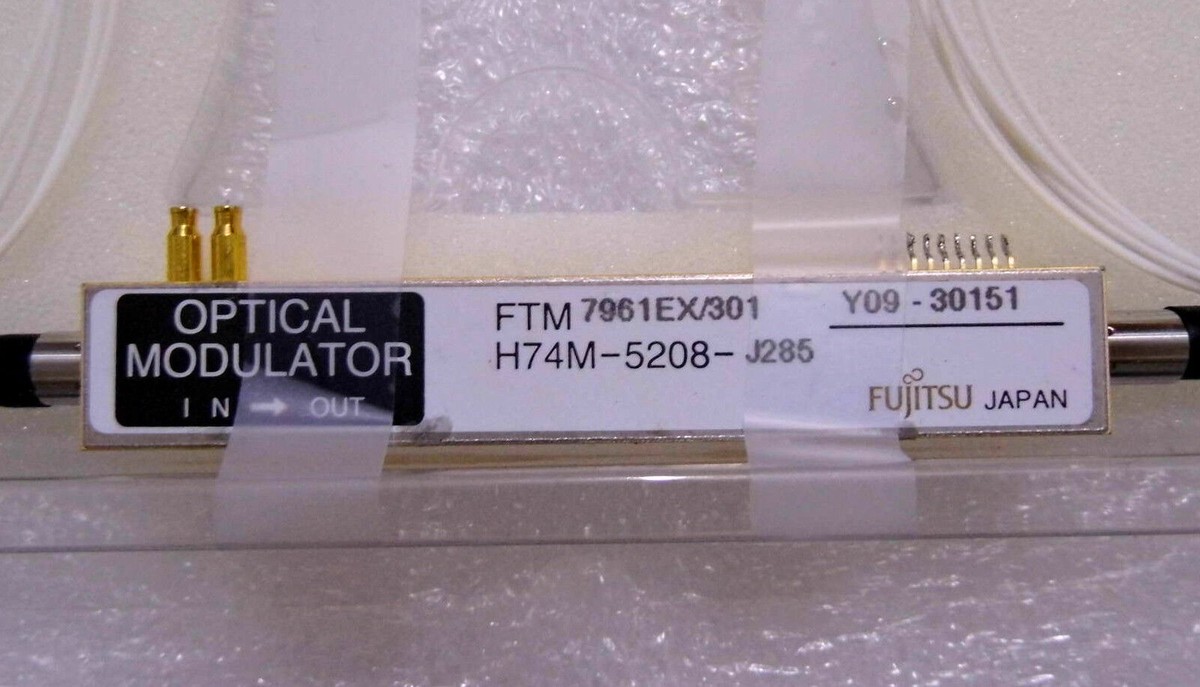 Fujitsu FTM7961 DWDM 40Gbs DQPSK 1530-1610nm MZM Single Drive - Foto 5