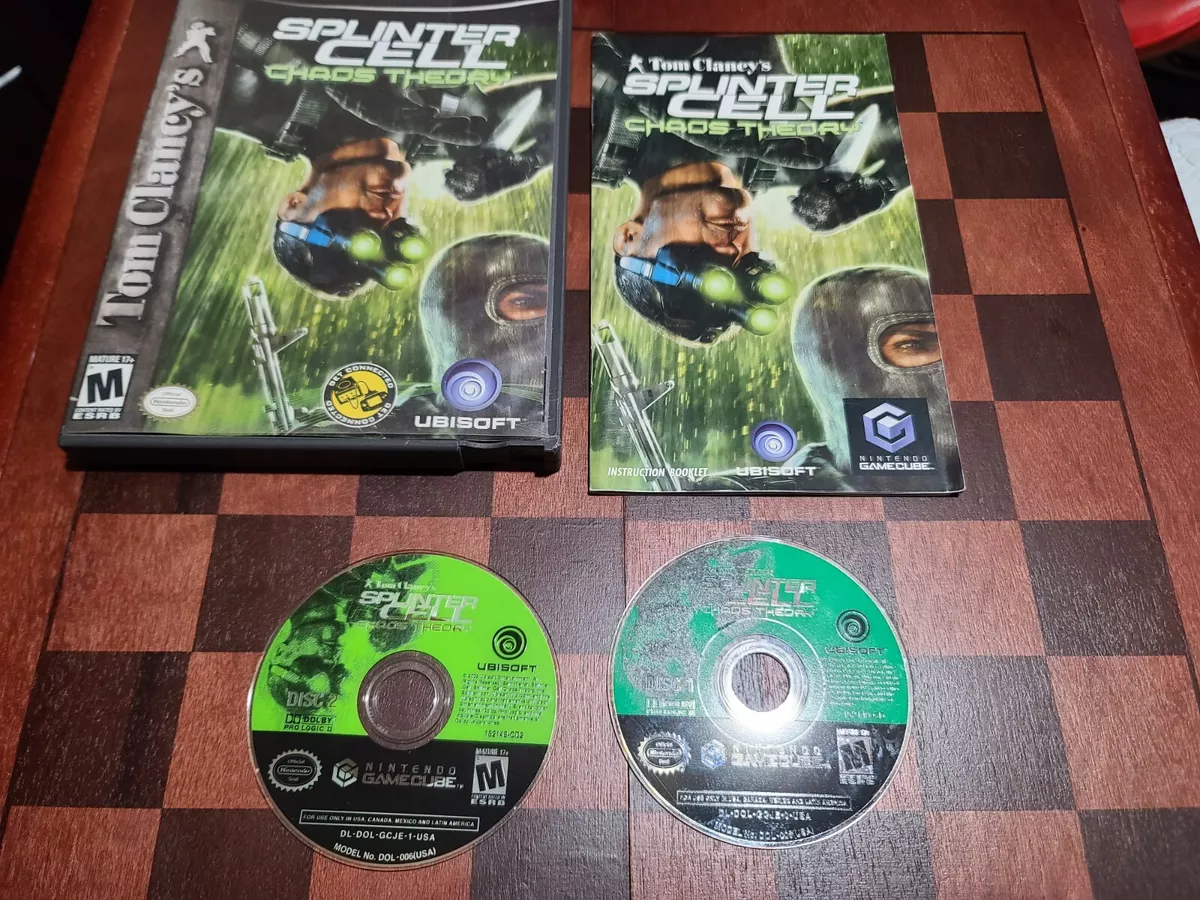 Tom Clancy's Splinter Cell: Chaos Theory (Nintendo GameCube) Complete Very  Good 8888152149