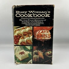 Farm Journal's "Busy Woman's Cookbook" 1971 70's Housewife Time Saving Recipes