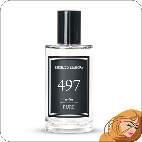 FM World - FM 497 PURE - Parfum for him 50 ml by Federico Mahora - Picture 1 of 1