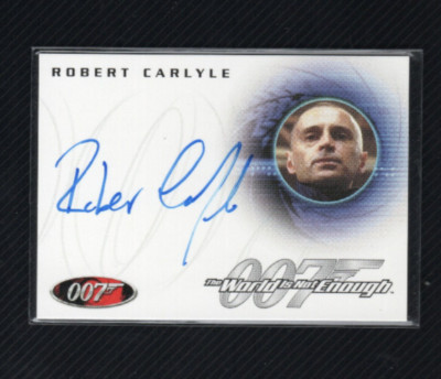 James Bond In Motion 2008 Autogrammkarte A118 Robert Carlyle als Renard
