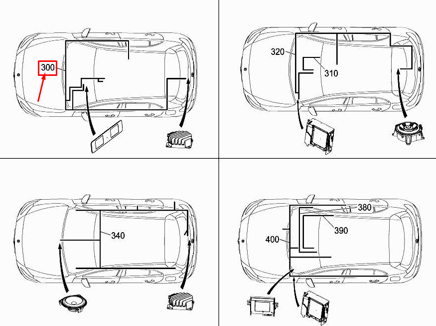 Neu MERCEDES-BENZ A W177 Head Unit Elektrischer Kabelbaum A1775408606 Original