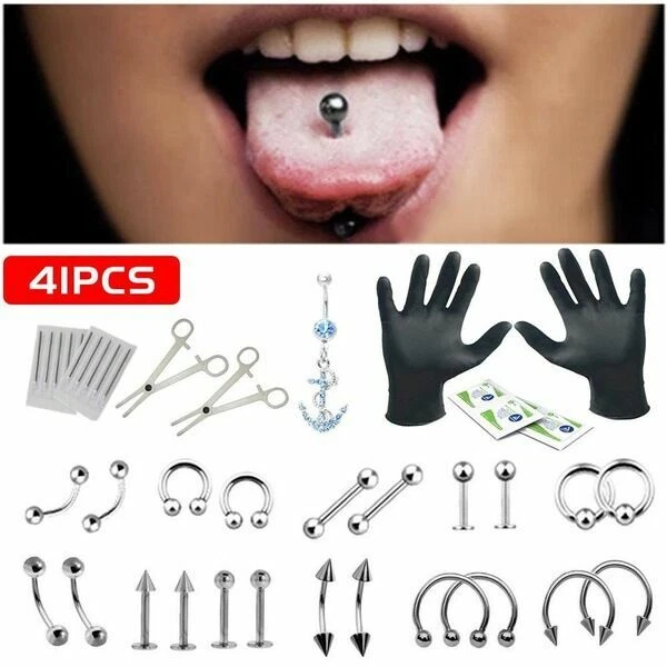 Tongue piercing needle sale