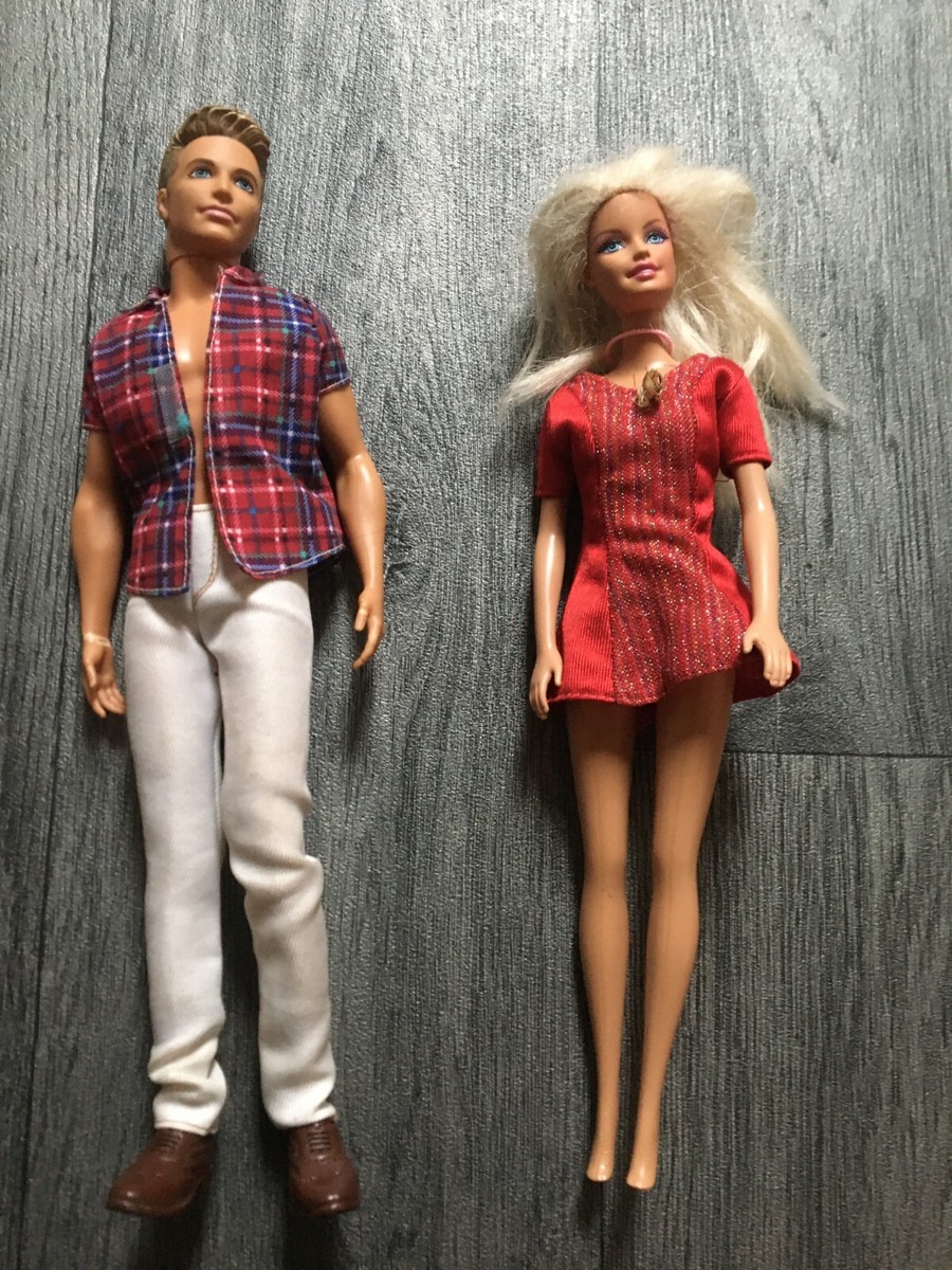Barbie Girl Man Barbie Cali Girl Ken Boy Male Doll 1968 Body 1999