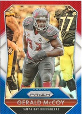 2015 Panini Prizm Gerald McCoy #93 Red White Blue Prizm SP Buccaneers
