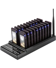 20 Channel Wireless Paging Restaurant Queuing Long Range Guest Calling System