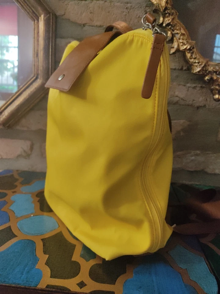 Zainetto Zaino Benetton Giallo - Immagine 2 di 4