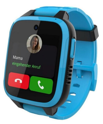 XGO3 Kinder-Smartwatch Blau GPS Telefon SOS School Mode-Kundenretoure!