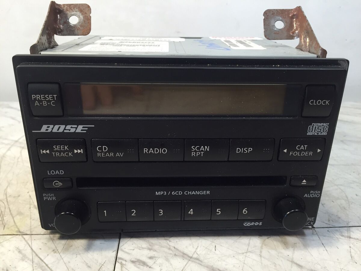 ✓ 05 06 07 Nissan Pathfinder Am Fm 6 Disc Bose Radio Stereo ✓ 05 06 07 Nissan Pathfinder Am Fm 6 Disc Bose Radio Stereo