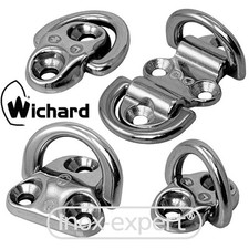 Wichard® Occhiello Pieghevole Acciaio Inox A4 Forgiato Pieghevole Aspiratutto Pieghevole Staffa