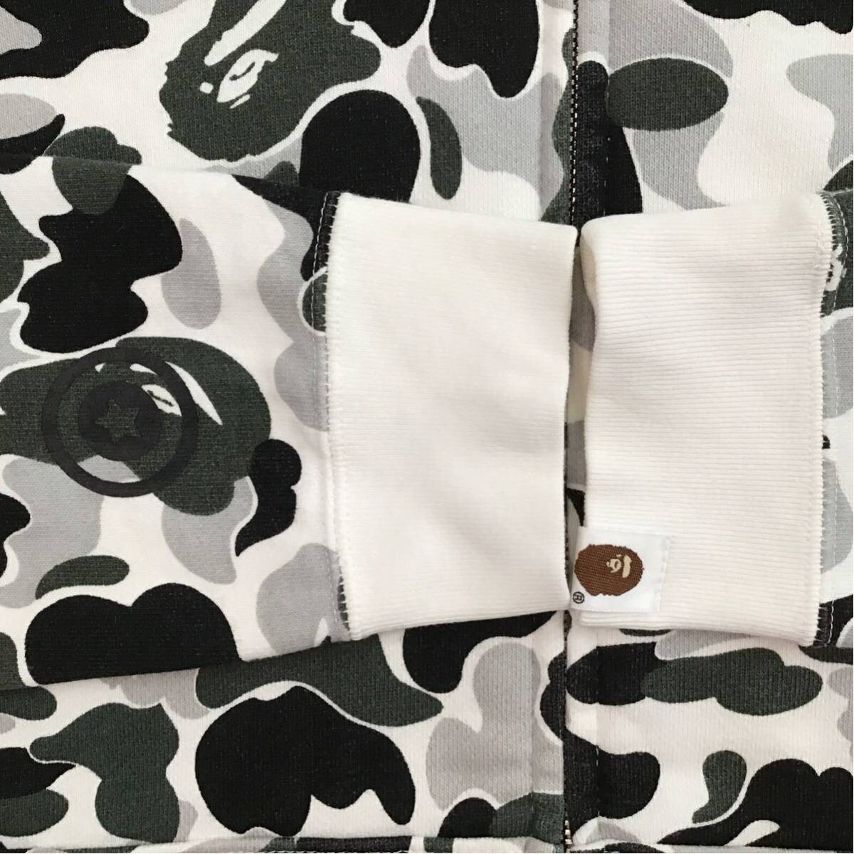 BAPE Kyoto city camo shark full zip hoodie NIGO A Bathing Ape Size