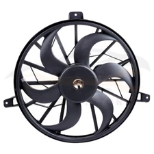 Radiator Condenser Cooling Fan Assembly For 1999-2003 Jeep Grand Cherokee 4.0L