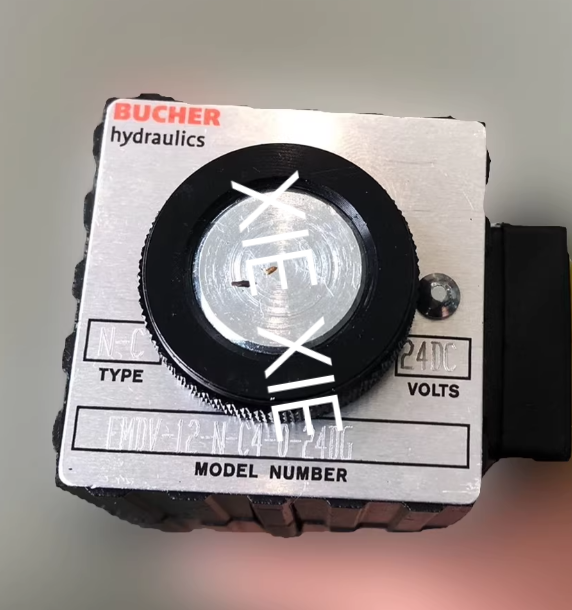 BUCHER EMDV-12-N-C4-0-24DG Brand new Solenoid poppet valve Via