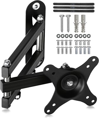 TV Wall Mount Swivel Tilt Rotation Full Motion Adjustable Articulating for Most
