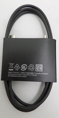 Original Samsung USB-C auf USB-C Kabel 100 cm Datenkabel GH39-02103A EP-DN980BBE