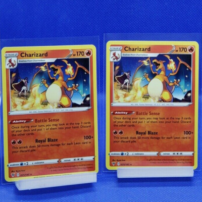 charizard 025/185 rare non-holo mint pokemon card 025/185 Charizard main image 1