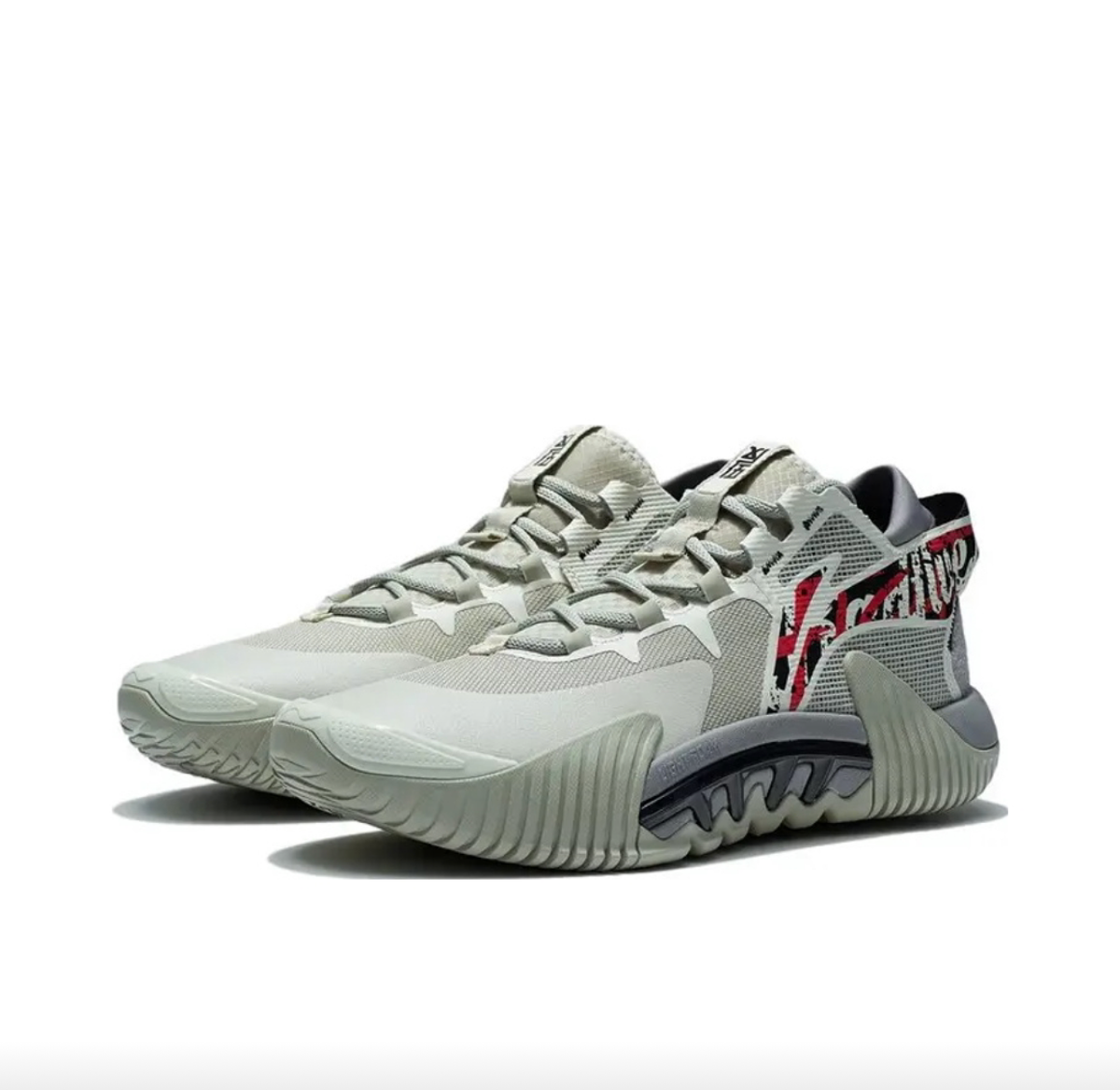 Li-Ning BadFive 2 low Grey Boy ABFS003-4 | eBay