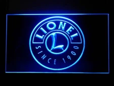 P179B Lionel Train For Bar Pub Man Cave Home Decor Display Light Neon Sign