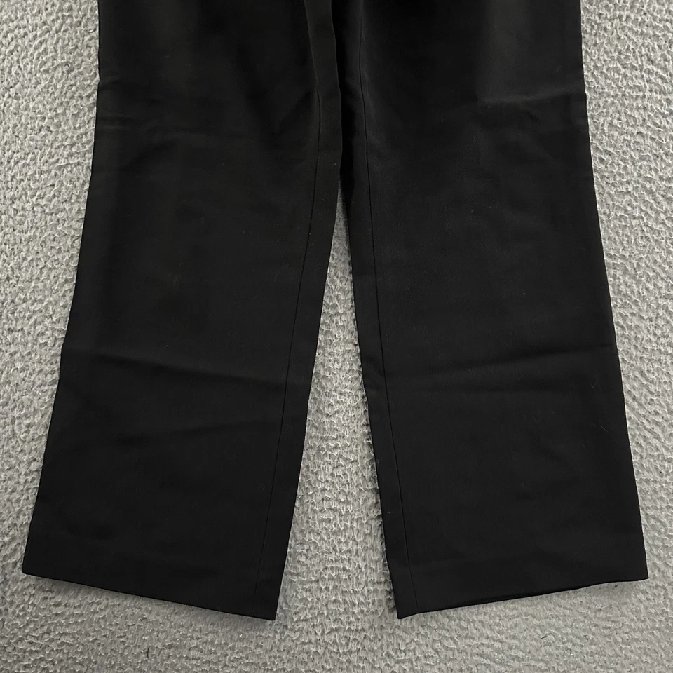 Gap Womens Pants Black Size 1 Cropped Dress Pant Stretch Polyester Wool Blend - Image 3 of 4